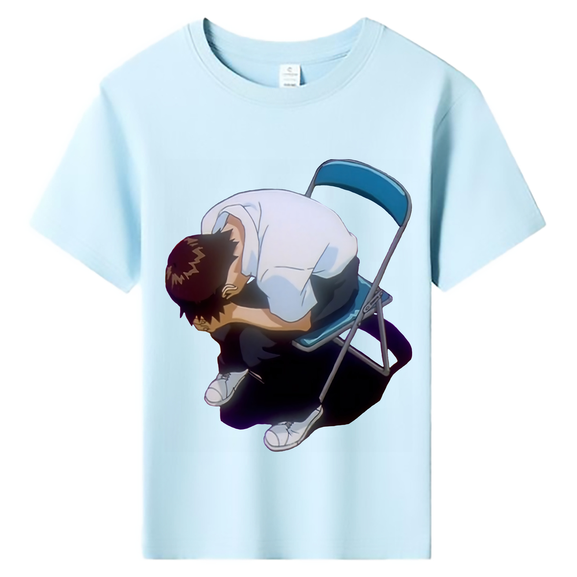 （画像用） EVA 新世紀エヴァンゲリオン 綿100％キッズTシャツ（フロントプリント）